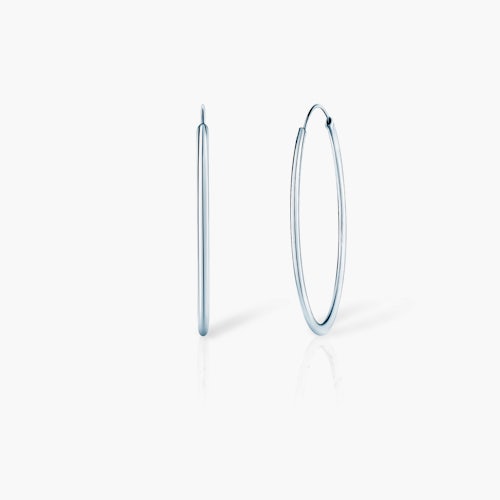 Kolczyki koła Savicki: srebrne